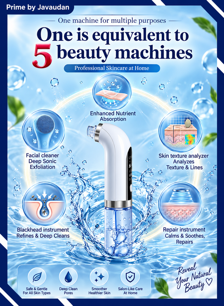 Electric Blackhead Remover Vacuum Pore Cleaner – USB Rechargeable